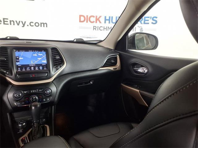 used 2017 Jeep Cherokee car, priced at $12,795