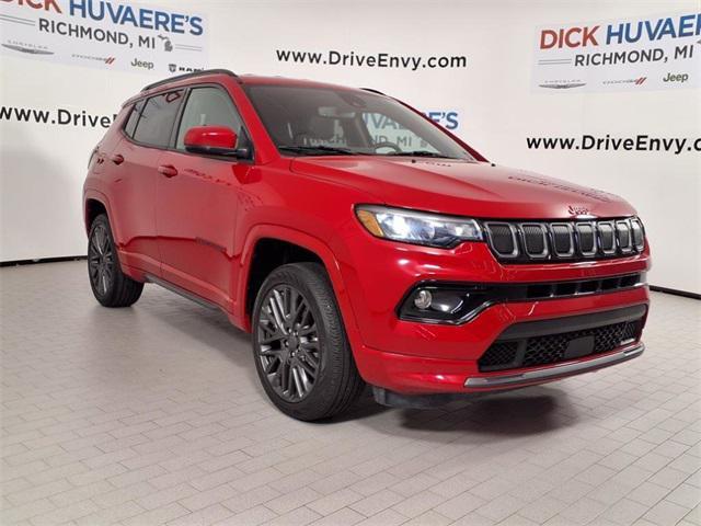 used 2022 Jeep Compass car, priced at $25,495