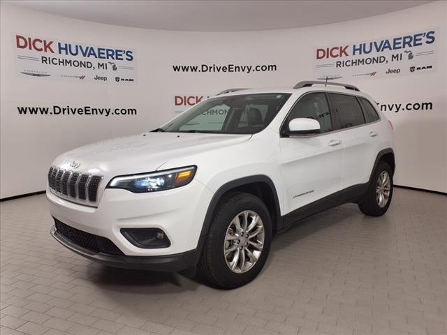 used 2021 Jeep Cherokee car, priced at $25,495