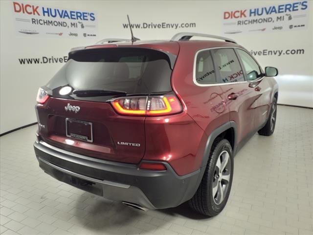 used 2019 Jeep Cherokee car, priced at $18,449