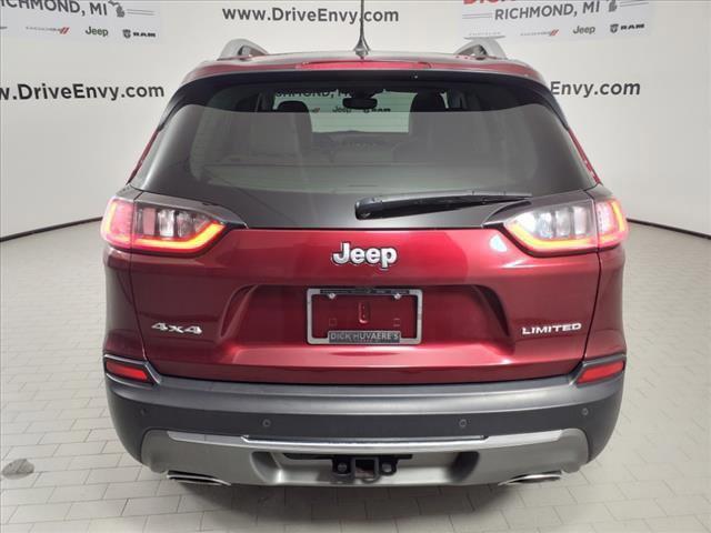 used 2019 Jeep Cherokee car, priced at $18,449