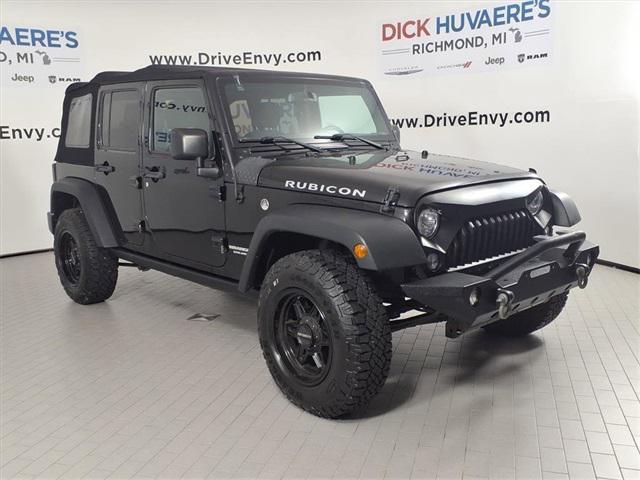 used 2017 Jeep Wrangler Unlimited car, priced at $20,795