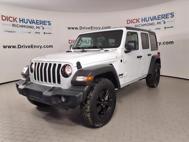 used 2021 Jeep Wrangler Unlimited car, priced at $30,495