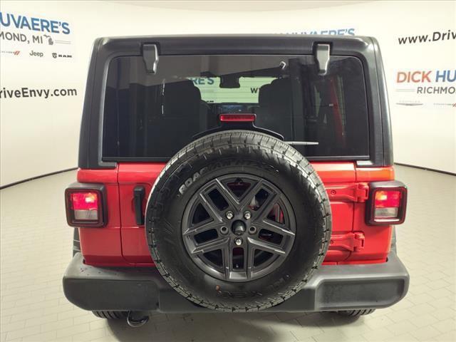 used 2024 Jeep Wrangler car, priced at $35,592