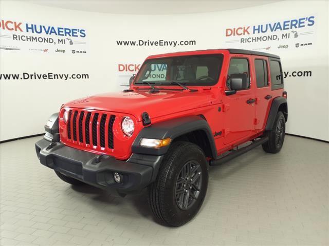 used 2024 Jeep Wrangler car, priced at $35,592