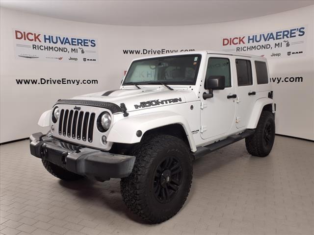 used 2017 Jeep Wrangler Unlimited car, priced at $27,240