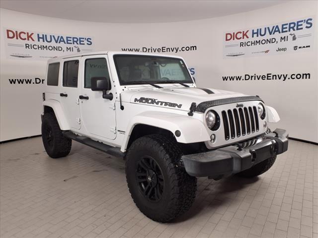 used 2017 Jeep Wrangler Unlimited car, priced at $27,240