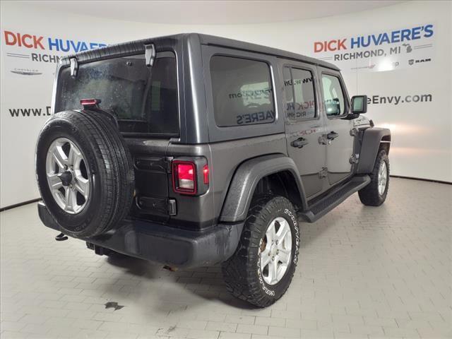 used 2020 Jeep Wrangler Unlimited car, priced at $32,045