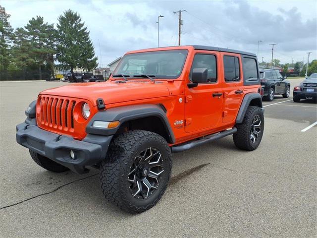 used 2020 Jeep Wrangler Unlimited car, priced at $28,495
