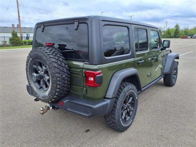 used 2021 Jeep Wrangler car, priced at $25,810
