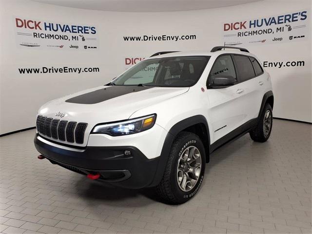 used 2021 Jeep Cherokee car, priced at $19,430