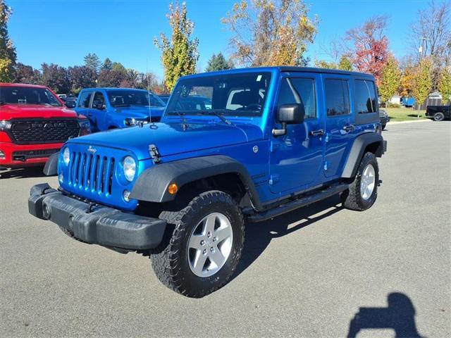 used 2016 Jeep Wrangler Unlimited car, priced at $15,995