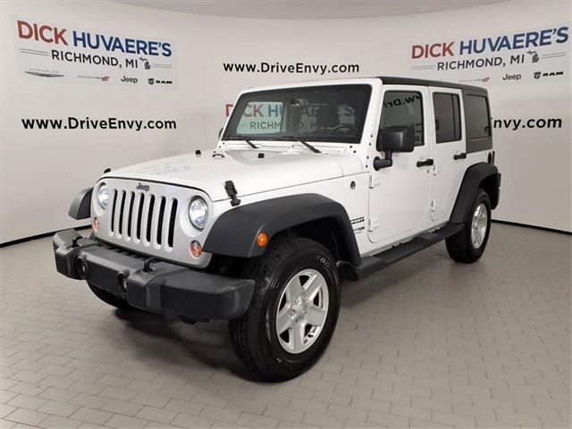 used 2018 Jeep Wrangler JK Unlimited car, priced at $16,995