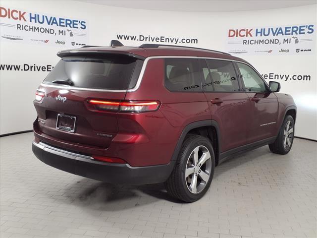 used 2021 Jeep Grand Cherokee L car, priced at $31,995