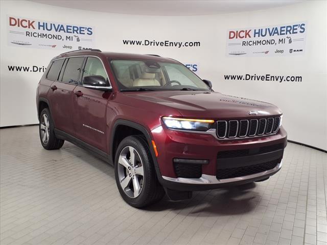 used 2021 Jeep Grand Cherokee L car, priced at $31,995