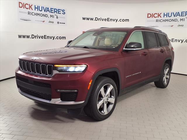 used 2021 Jeep Grand Cherokee L car, priced at $31,995