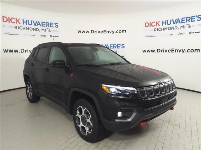 used 2022 Jeep Compass car, priced at $26,316