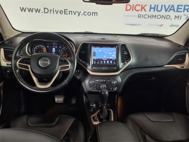 used 2017 Jeep Cherokee car, priced at $15,995