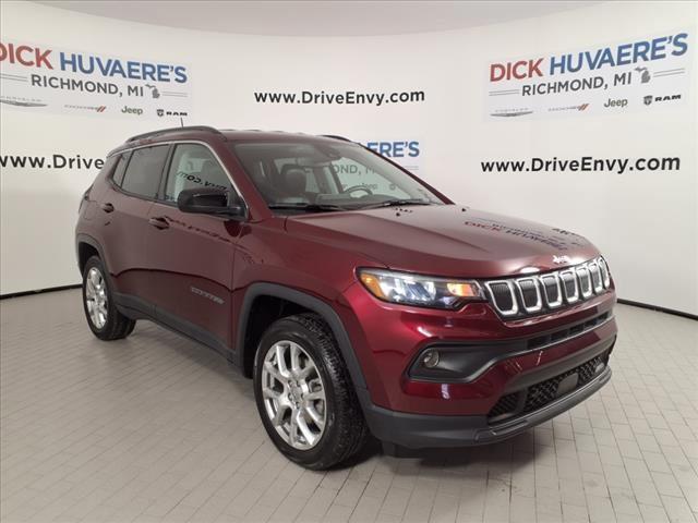 used 2022 Jeep Compass car, priced at $23,023