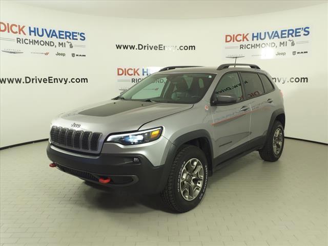 used 2021 Jeep Cherokee car, priced at $26,992