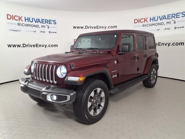 used 2021 Jeep Wrangler Unlimited car, priced at $36,679