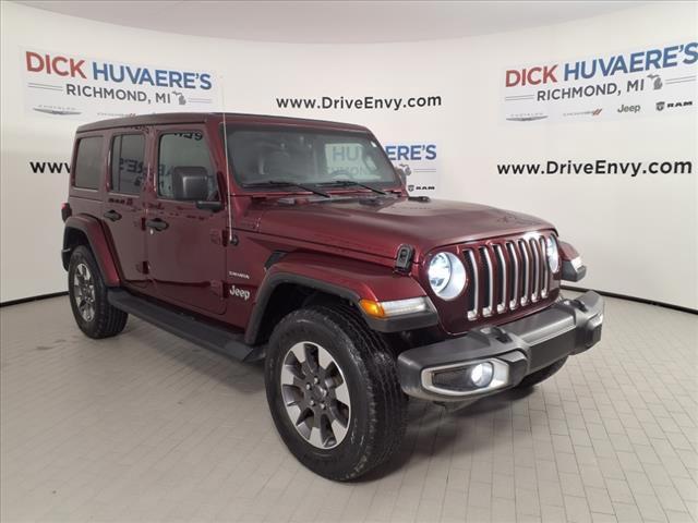 used 2021 Jeep Wrangler Unlimited car, priced at $36,679