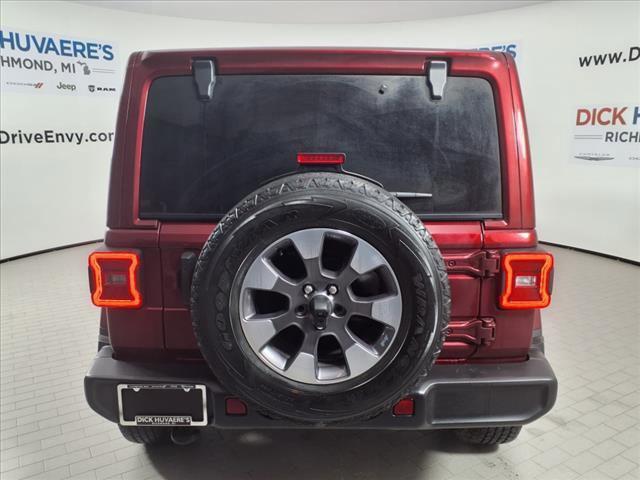 used 2021 Jeep Wrangler Unlimited car, priced at $36,679