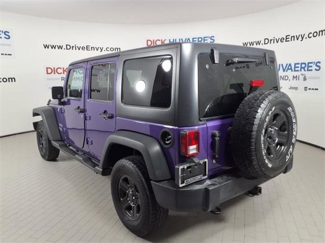 used 2017 Jeep Wrangler Unlimited car, priced at $20,495