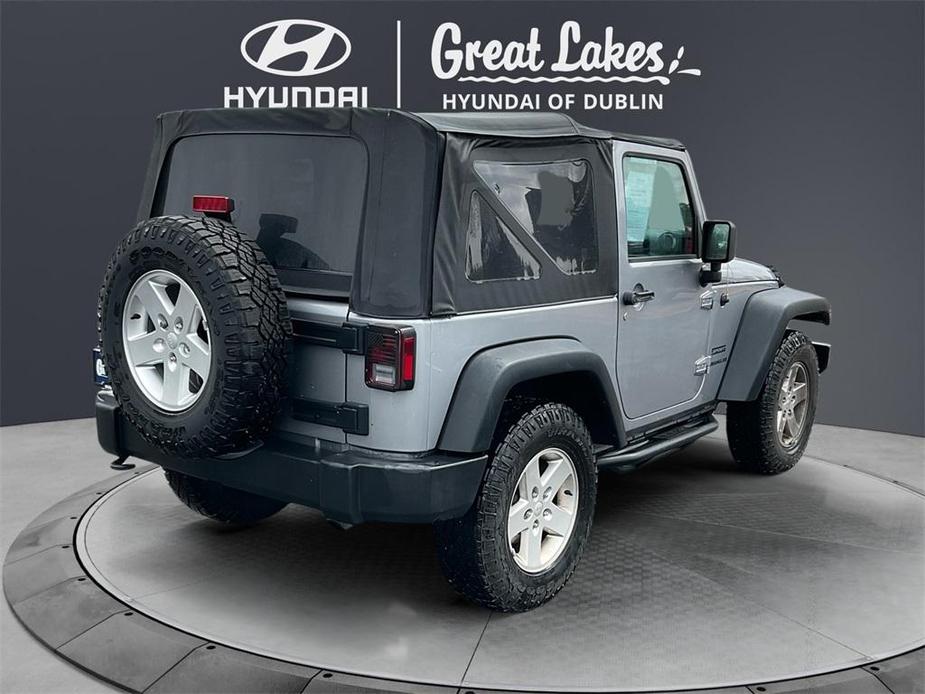 used 2016 Jeep Wrangler car, priced at $19,677