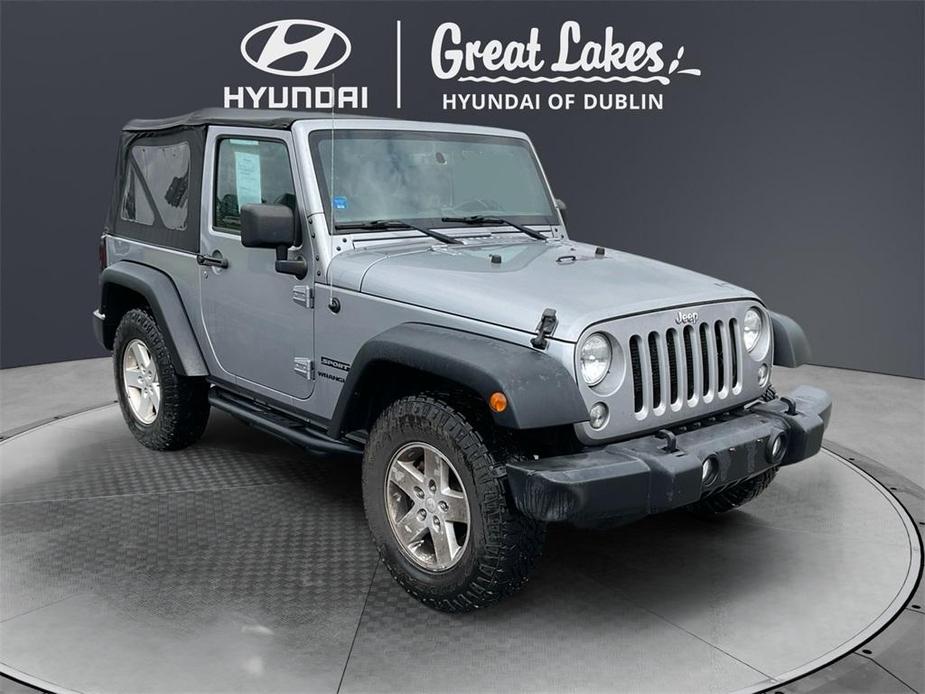 used 2016 Jeep Wrangler car, priced at $19,677