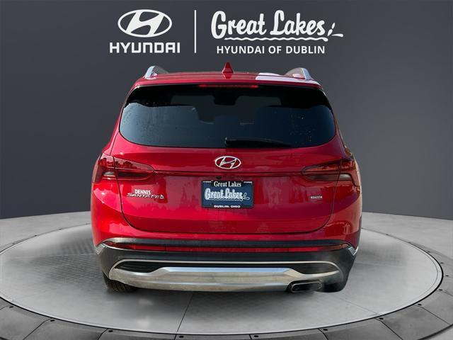 used 2022 Hyundai Santa Fe car, priced at $25,966