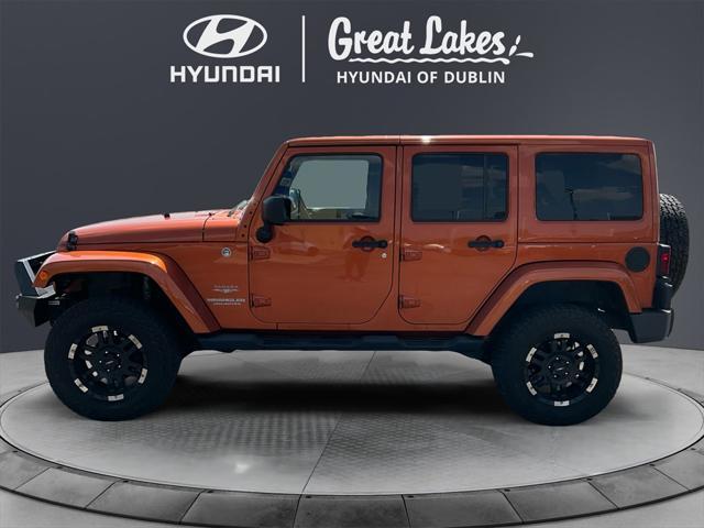 used 2011 Jeep Wrangler Unlimited car, priced at $15,466