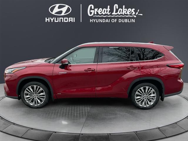 used 2021 Toyota Highlander Hybrid car, priced at $44,766