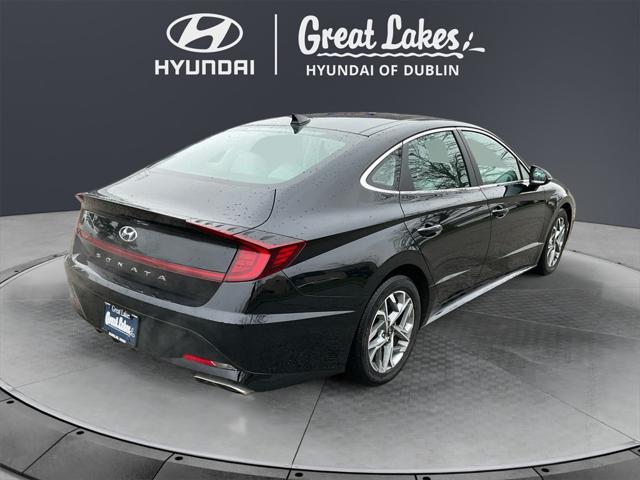 used 2021 Hyundai Sonata car, priced at $18,466