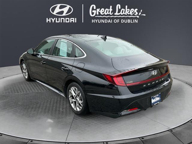 used 2021 Hyundai Sonata car, priced at $18,466