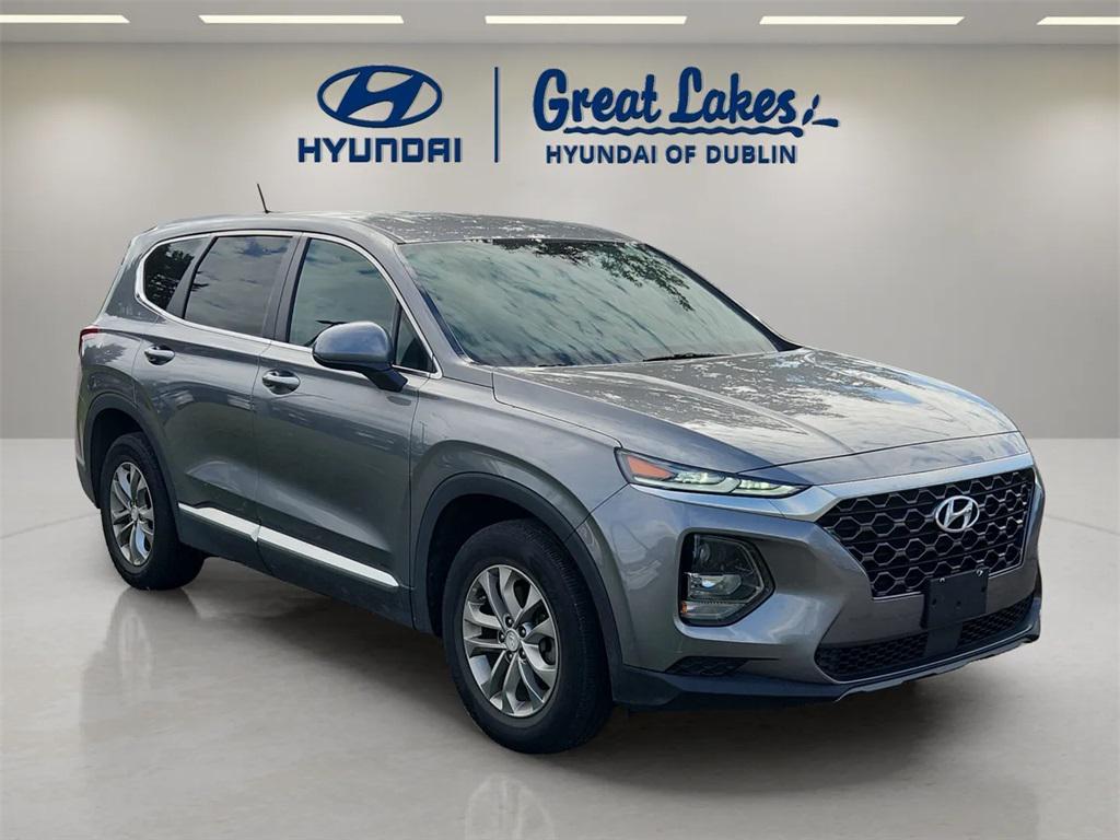 used 2019 Hyundai Santa Fe car, priced at $17,366