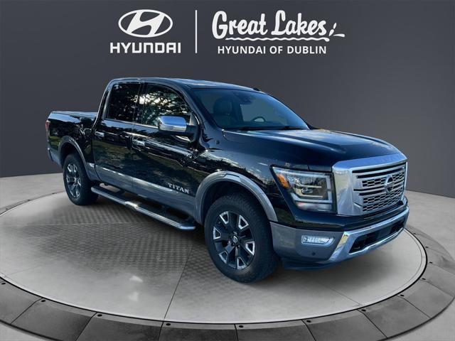 used 2021 Nissan Titan car, priced at $41,066