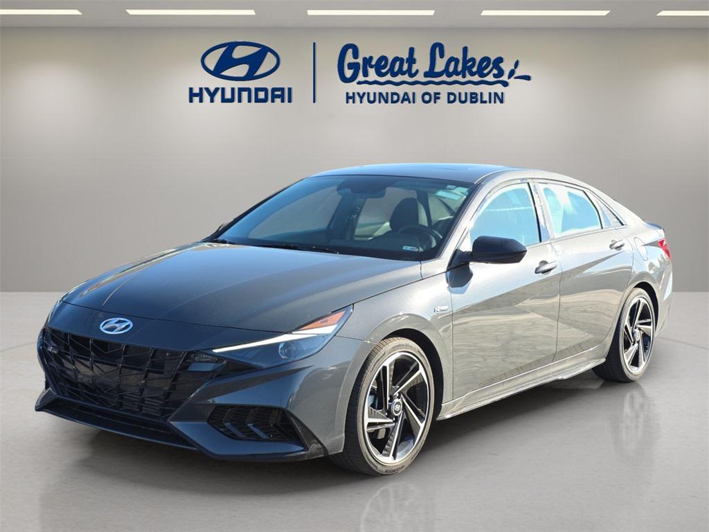 used 2023 Hyundai Elantra car, priced at $22,366