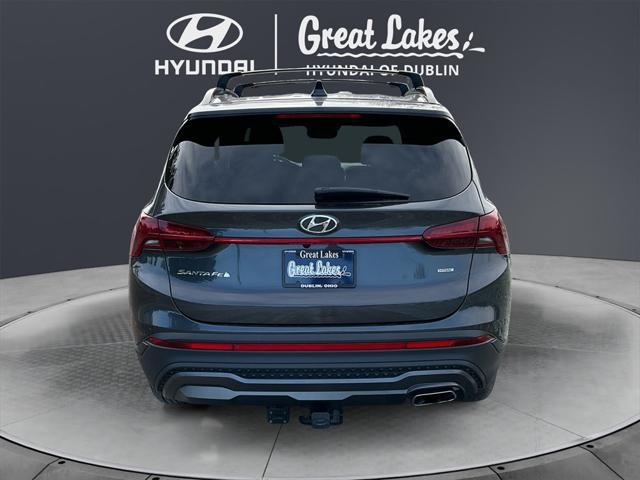 used 2022 Hyundai Santa Fe car, priced at $24,266