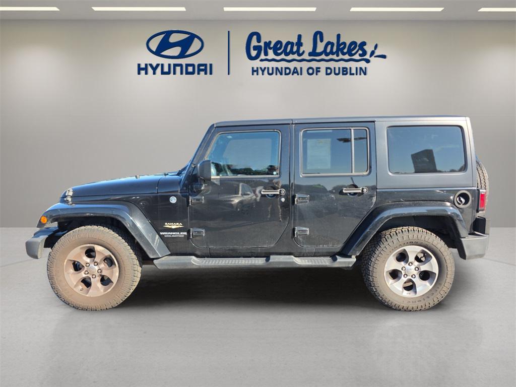 used 2014 Jeep Wrangler Unlimited car, priced at $13,966