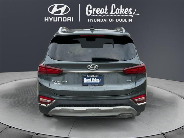 used 2020 Hyundai Santa Fe car, priced at $18,566