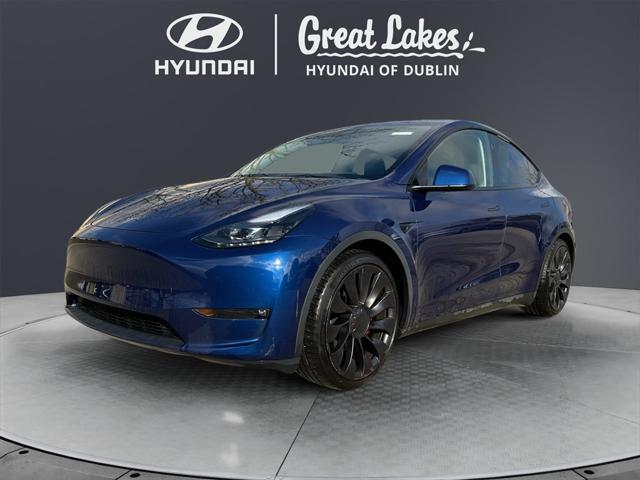 used 2023 Tesla Model Y car, priced at $34,866