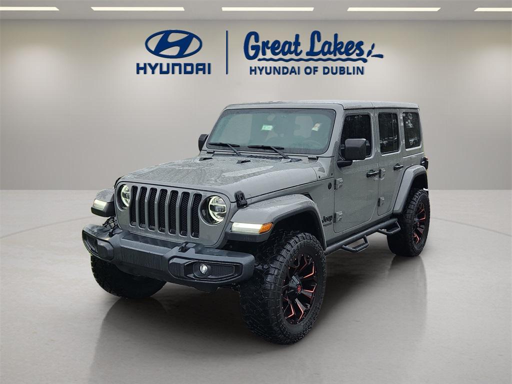 used 2020 Jeep Wrangler Unlimited car, priced at $26,166