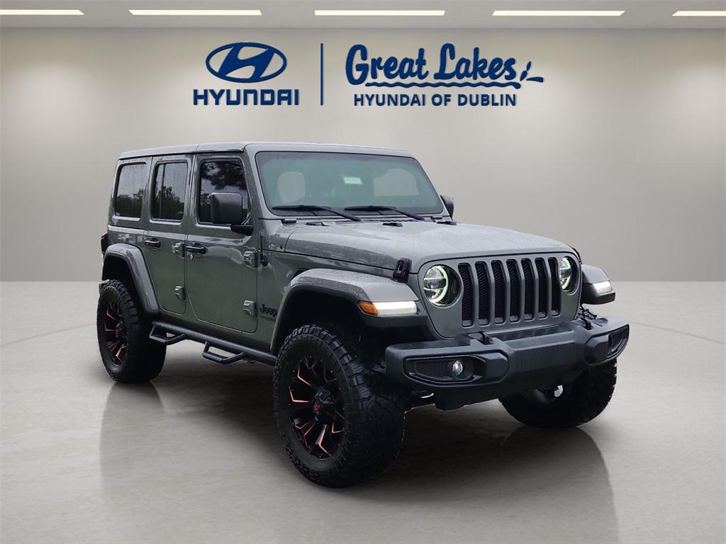 used 2020 Jeep Wrangler Unlimited car, priced at $26,166