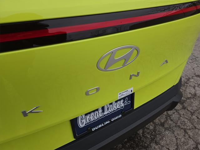 new 2025 Hyundai Kona car, priced at $27,407