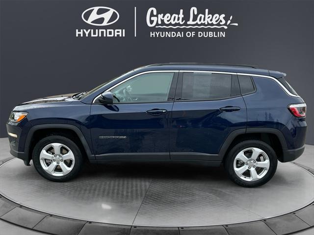 used 2021 Jeep Compass car, priced at $19,366