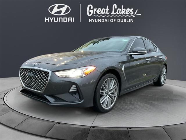 used 2021 Genesis G70 car, priced at $26,566