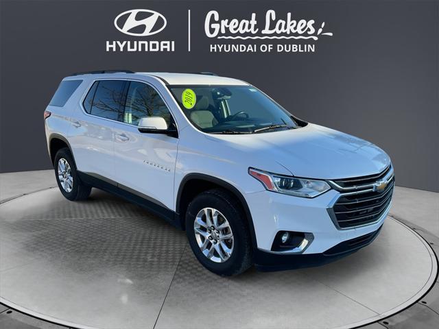 used 2019 Chevrolet Traverse car, priced at $18,166