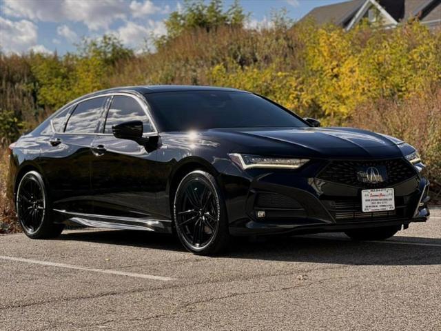 used 2022 Acura TLX car, priced at $30,487