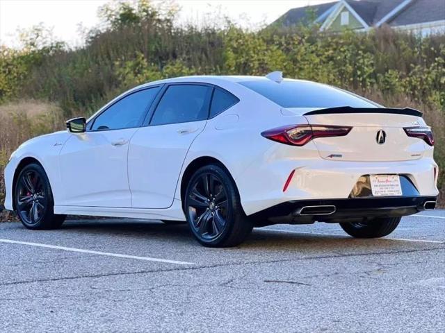 used 2021 Acura TLX car, priced at $30,487